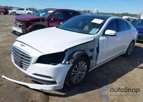 2015 Hyundai Genesis 3.8 z USA, uszkodzony, nr VIN KMHGN4JE2FU047254